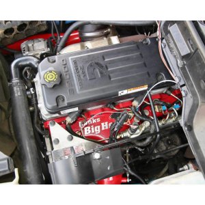 Dodge Cummins Performance Air Intake - Banks Power - Big Hoss - Red - `03-`07